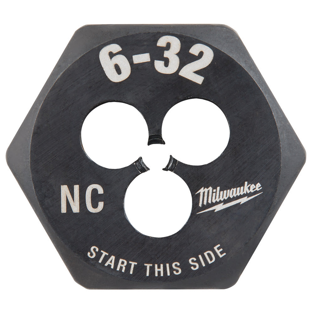 Milwaukee 49-57-5315 6-32 NC 1-Inch Hex Threading Die