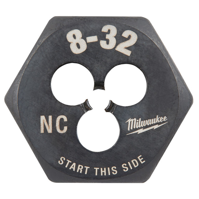 Milwaukee 49-57-5321 8-32 NC 1-Inch Hex Threading Die