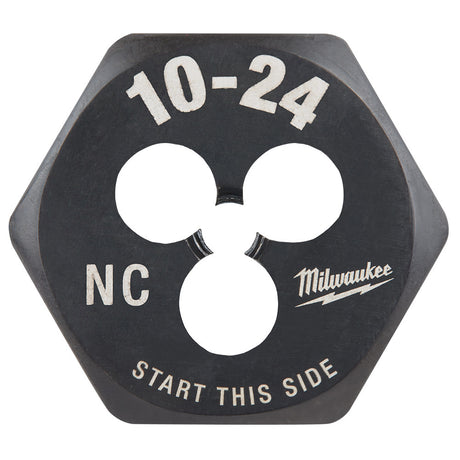 Milwaukee 49-57-5325 10-24 NC 1-Inch Hex Threading Die