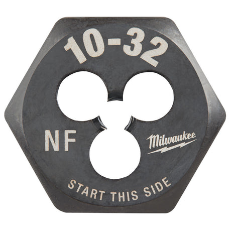 Milwaukee 49-57-5327 10-32 NF 1-Inch Hex Threading Die