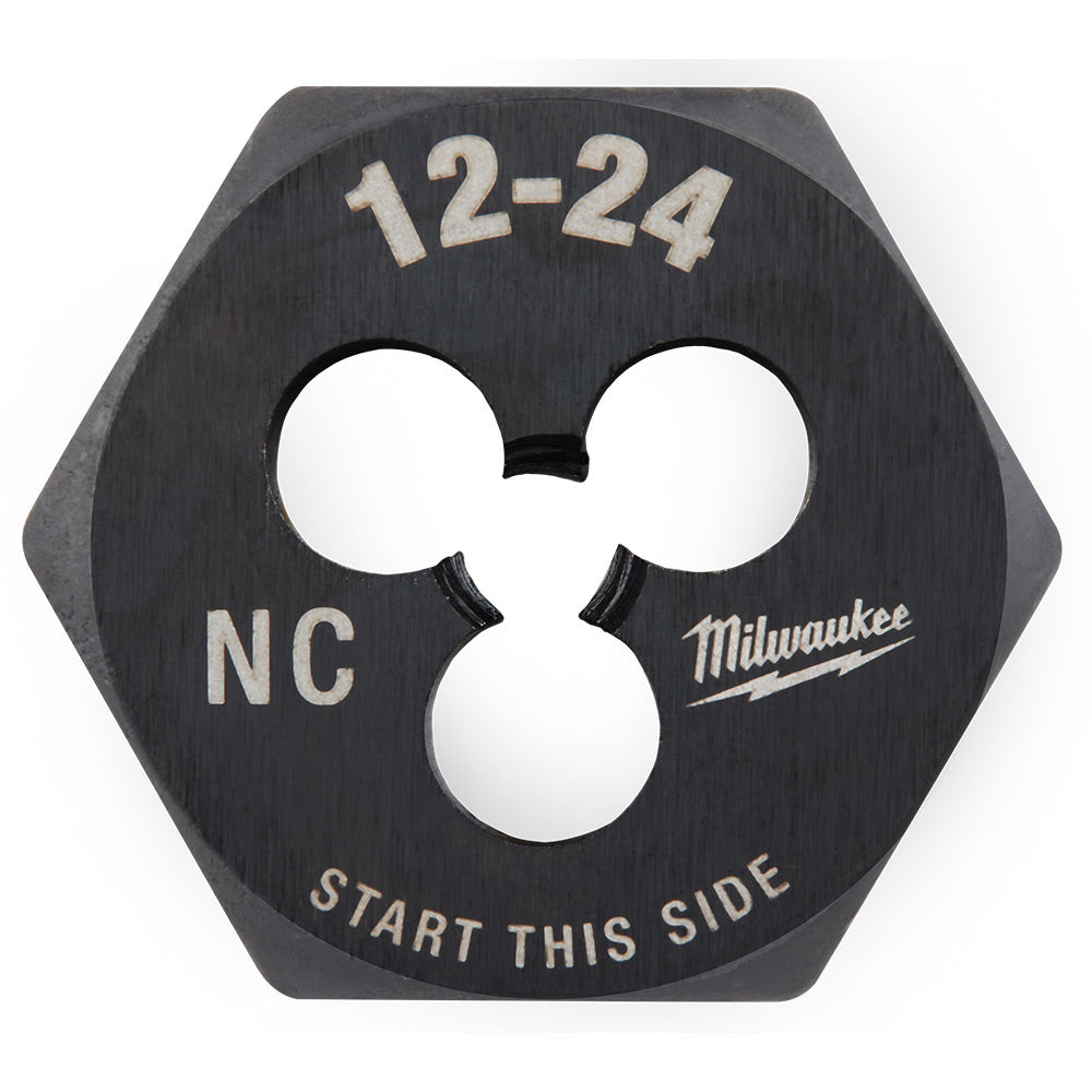 Milwaukee 49-57-5330 12-24 NC 1-Inch Hex Threading Die