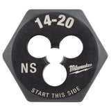 Milwaukee 49-57-5333 14-20 NS 1-Inch Hex Threading Die