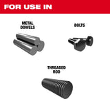 Milwaukee 49-57-5334 1/4"-20 NC 1-Inch Hex Threading Die - 3