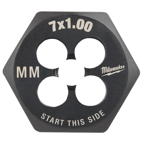 Milwaukee 49-57-5341 M7-1.00 mm 1-Inch Hex Threading Die