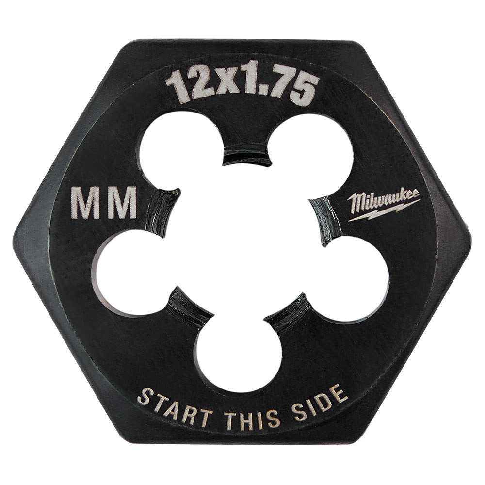 Milwaukee 49-57-5358 M12-1.75 mm 1-Inch Hex Threading Die