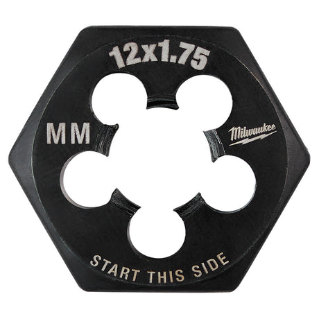 Milwaukee 49-57-5358 M12-1.75 mm 1-Inch Hex Threading Die