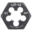 Milwaukee 49-57-5360 1/2"-13 NC 1-Inch Hex Threading Die