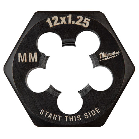 Milwaukee 49-57-5361 M12-1.25 mm 1-Inch Hex Threading Die