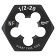 Milwaukee 49-57-5362 1/2"-20 NF 1-Inch Hex Threading Die