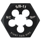 Milwaukee 49-57-5369 5/8"-11 NC 1-7/16" Hex Threading Die