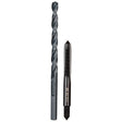 Milwaukee 49-57-5538 1/4"-28 NF Straight Flute Plug Tap & #3 Drill Bit