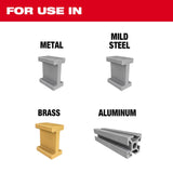 Milwaukee 49-57-5538 1/4"-28 NF Straight Flute Plug Tap & #3 Drill Bit - 3
