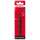 Milwaukee 49-57-5543 M8-1.25 mm Straight Flute Plug Tap & H Drill Bit - 11