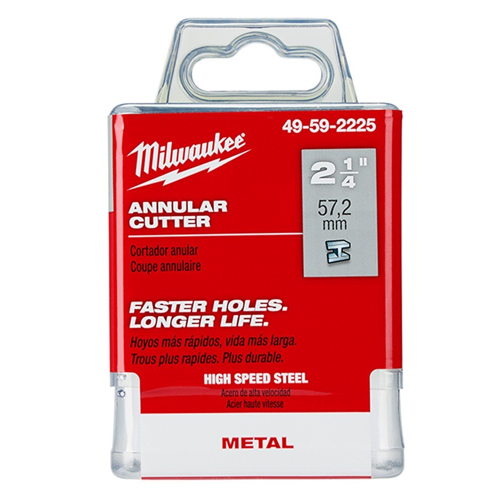 Milwaukee 49-59-2218 2-3/16" HSS Annular Cutter 2" Depth - 2