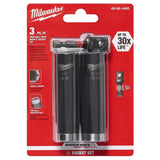 Milwaukee 49-66-4485 3 Piece SHOCKWAVE Impact Duty 1/2" Drive SAE Deep 6 Point Socket Set - 2