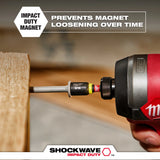 Milwaukee 49-66-4538 SHOCKWAVE Impact Duty 9/16" x 2-9/16" Magnetic Nut Driver - 5