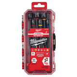 Milwaukee 49-66-4567 SHOCKWAVE Impact Duty 6" Magnetic Nut Driver Set 6PC - 8