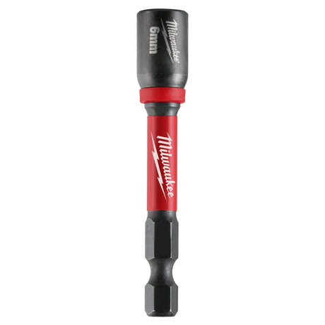 Milwaukee 49-66-4606 SHOCKWAVE Impact Duty 6MM x 2-9/16" Magnetic Nut Driver BULK 10