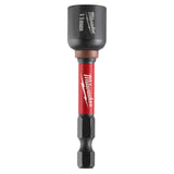 Milwaukee 49-66-4611 SHOCKWAVE Impact Duty 11MM x 2-9/16" Magnetic Nut Driver BULK 10