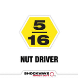 Milwaukee 49-66-4683 SHOCKWAVE Impact Duty 5/16" x 6" Magnetic Nut Driver BULK 10 - 2