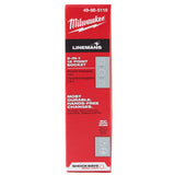 Milwaukee 49-66-5119 Shockwave Lineman's 12PT  3/8" & 1/2"  2-in-1 Socket - 2