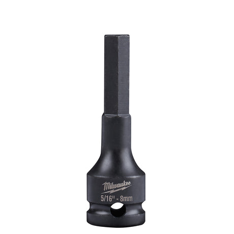 Milwaukee 49-66-5151 SHOCKWAVE™ Lineman's 3/8 in. Drive 5/16 in. - 8mm Hex Bit Socket