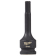 Milwaukee 49-66-5156 Shockwave Lineman's 3/8" Drive -6mm Hex Bit Socket