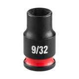 Milwaukee 49-66-6003 SHOCKWAVE Impact Duty 1/4" Drive 9/32" SAE 6 Point Impact Socket - 9