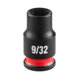 Milwaukee 49-66-6003 SHOCKWAVE Impact Duty 1/4" Drive 9/32" SAE 6 Point Impact Socket - 9