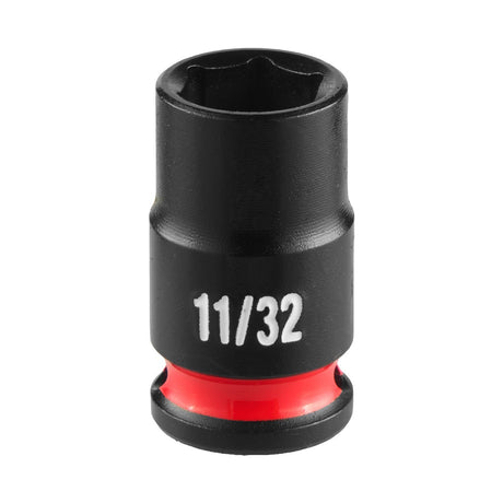 Milwaukee 49-66-6005 SHOCKWAVE Impact Duty 1/4" Drive 11/32" Standard 6 Point Impact Socket