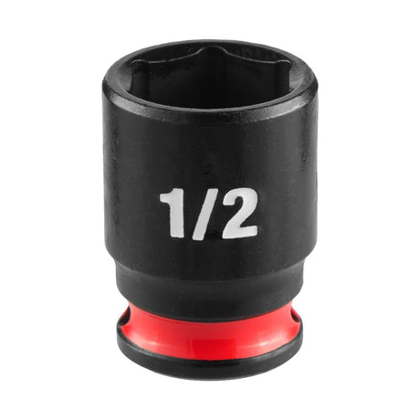 Milwaukee 49-66-6008 Shockwave Impact Duty 1/4" Drive 1/2" Standard 6 Point Impact Socket