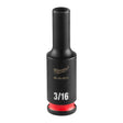 Milwaukee 49-66-6011 1/4" Drive 3/16" Deep 6-Point Impact Socket