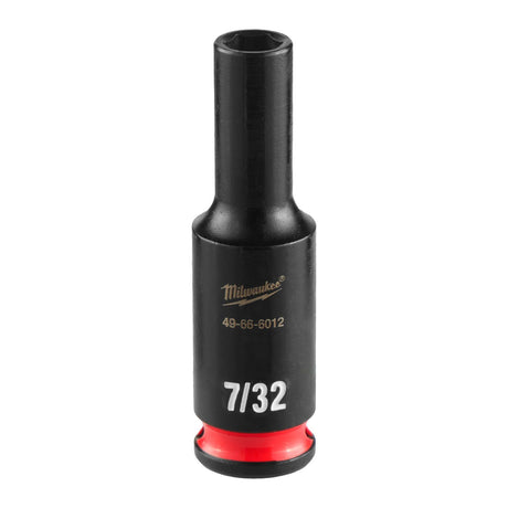 Milwaukee 49-66-6012 SHOCKWAVE Impact Duty 1/4" Drive 7/32" Deep 6 Point Socket