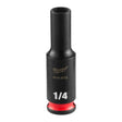Milwaukee 49-66-6013 SHOCKWAVE 1-4" Drive 1-4" Deep 6 Point Impact Socket