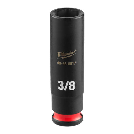 Milwaukee 49-66-6017 SHOCKWAVE Impact Duty 1/4" Drive 3/8" Deep 6 Point Impact Socket