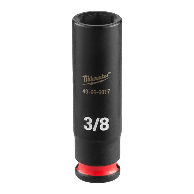 Milwaukee 49-66-6017 SHOCKWAVE Impact Duty 1/4" Drive 3/8" Deep 6 Point Impact Socket