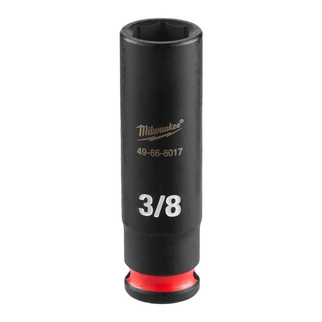 Milwaukee 49-66-6017 SHOCKWAVE Impact Duty 1/4" Drive 3/8" Deep 6 Point Impact Socket