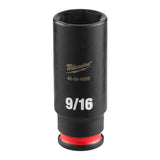 Milwaukee 49-66-6020 SHOCKWAVE Impact Duty 1/4" Drive 9/16" Deep 6 Point Impact Socket