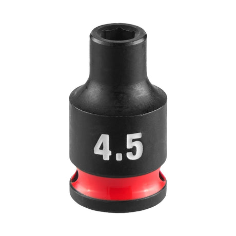 Milwaukee 49-66-6023 4.5 mm 6-Point 1/4" Drive Metric Impact Socket