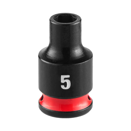 Milwaukee 49-66-6024 SHOCKWAVE Impact Duty 1/4" Drive 5 mm 6 Point Impact Socket