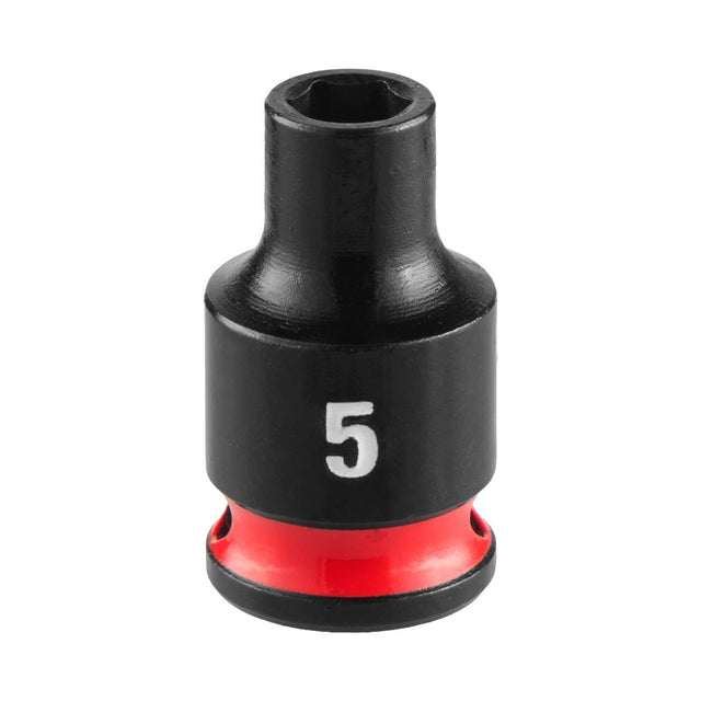 Milwaukee 49-66-6024 SHOCKWAVE Impact Duty 1/4" Drive 5 mm 6 Point Impact Socket