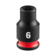 Milwaukee 49-66-6026 Shockwave Impact Duty 1/4" Drive 6mm 6 Point Metric Socket