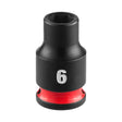 Milwaukee 49-66-6026 Shockwave Impact Duty 1/4" Drive 6mm 6 Point Metric Socket