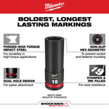 Milwaukee 49-66-6027 SHOCKWAVE Impact Duty 1/4" Drive 7 mm Standard 6 Point Impact Socket - 3