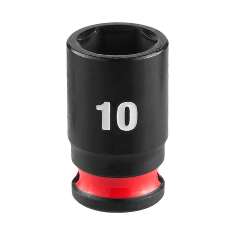 Milwaukee 49-66-6030 SHOCKWAVE Impact Duty 10 mm Standard 6-Point Impact Socket 1/4" Drive