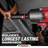 Milwaukee 49-66-6030 SHOCKWAVE Impact Duty 10 mm Standard 6-Point Impact Socket 1/4" Drive - 2