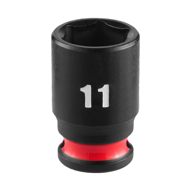 Milwaukee 49-66-6031 SHOCKWAVE Impact Duty 1/4" Drive 11 mm Standard 6 Point Impact Socket