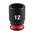 Milwaukee 49-66-6032 SHOCKWAVE Impact Duty 1/4" Drive 12 mm Standard 6-Point Impact Socket