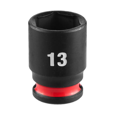 Milwaukee 49-66-6033 1/4" Drive 13 mm 6-Point Metric Impact Socket