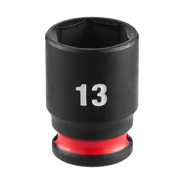 Milwaukee 49-66-6033 1/4" Drive 13 mm 6-Point Metric Impact Socket